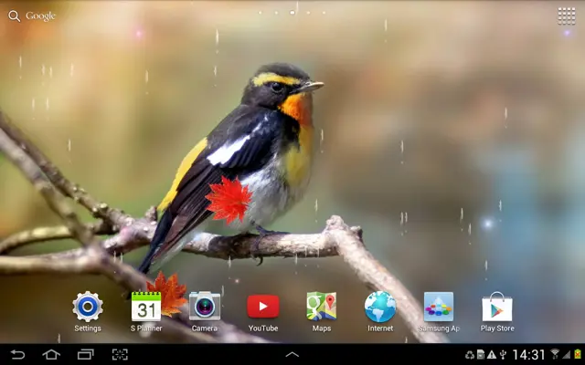 Autumn Live Wallpaper android App screenshot 1